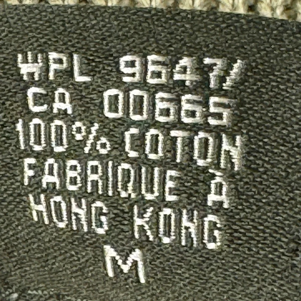 VTG 90s Eddie Bauer Mens M Ribbed  Crewneck Cotton Sweater Olive Green Hong Kong